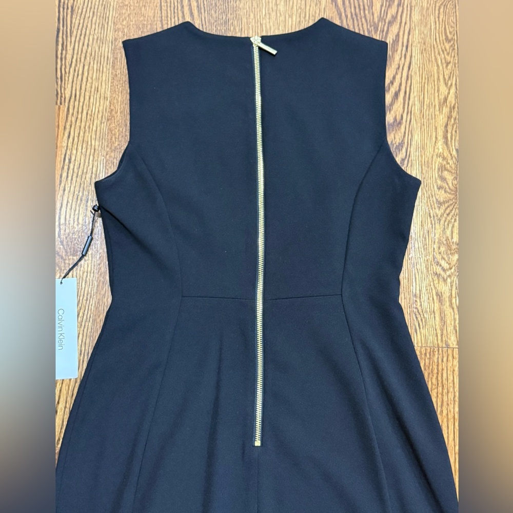 Calvin Klein Black Midi Dress - Picture 3 of 5